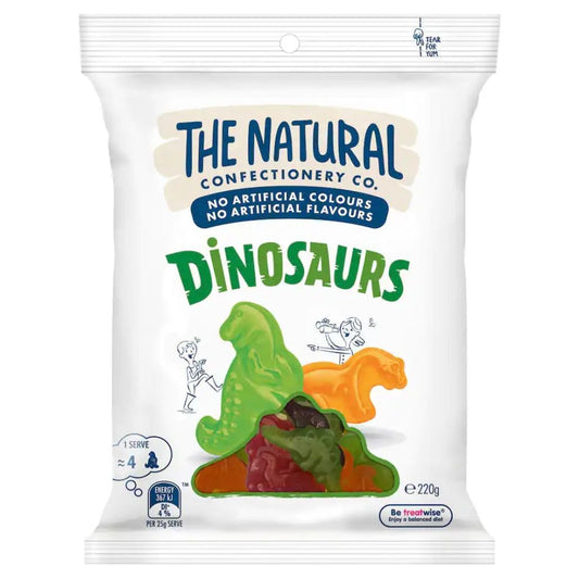 The Natural Confectionery Co Dinosaurs