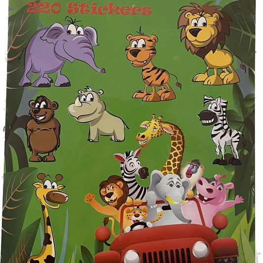 Jungle Sticker Book