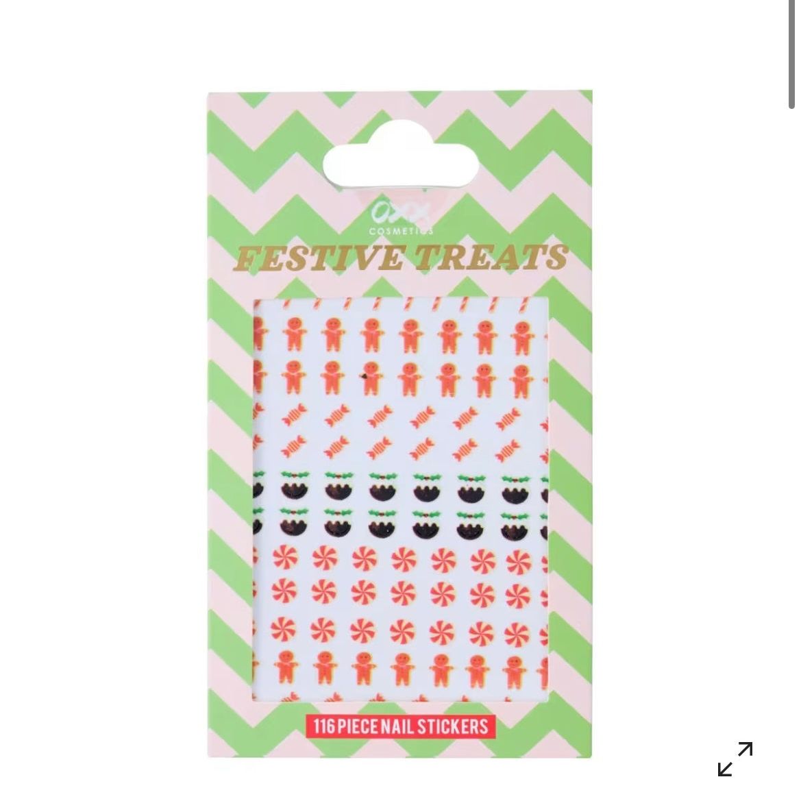 Cosmetics Festive Treats Nail Stickers - Novelty