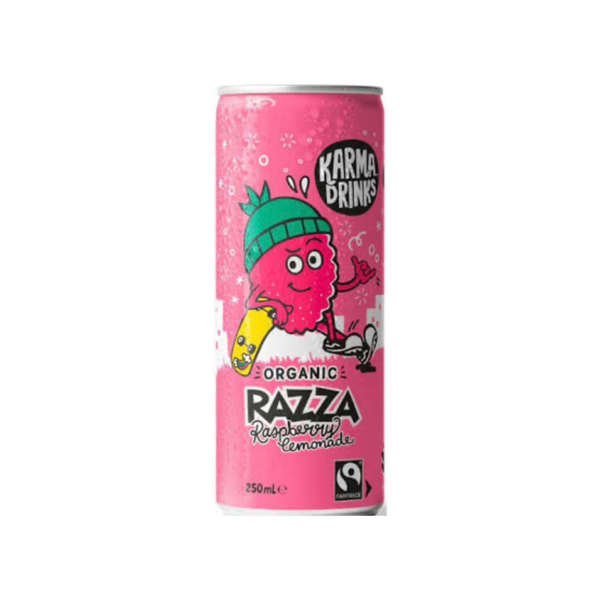 Karma Drinks Organic Razza Raspberry Lemonade Soft Drink 250ml