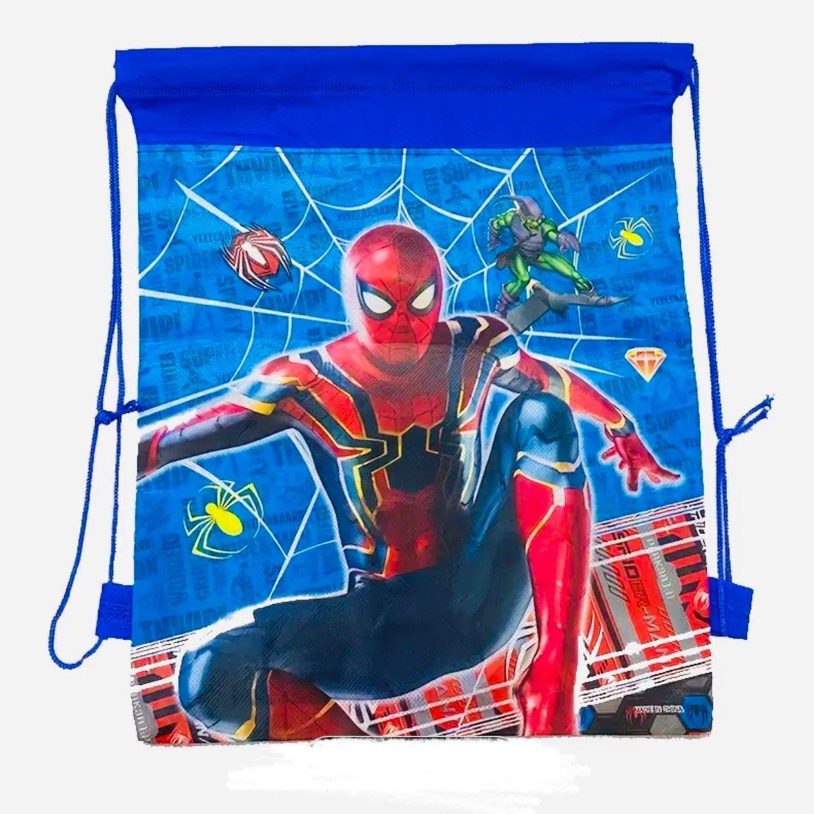 Spider Man Marvel Avengers Drawstring Bag