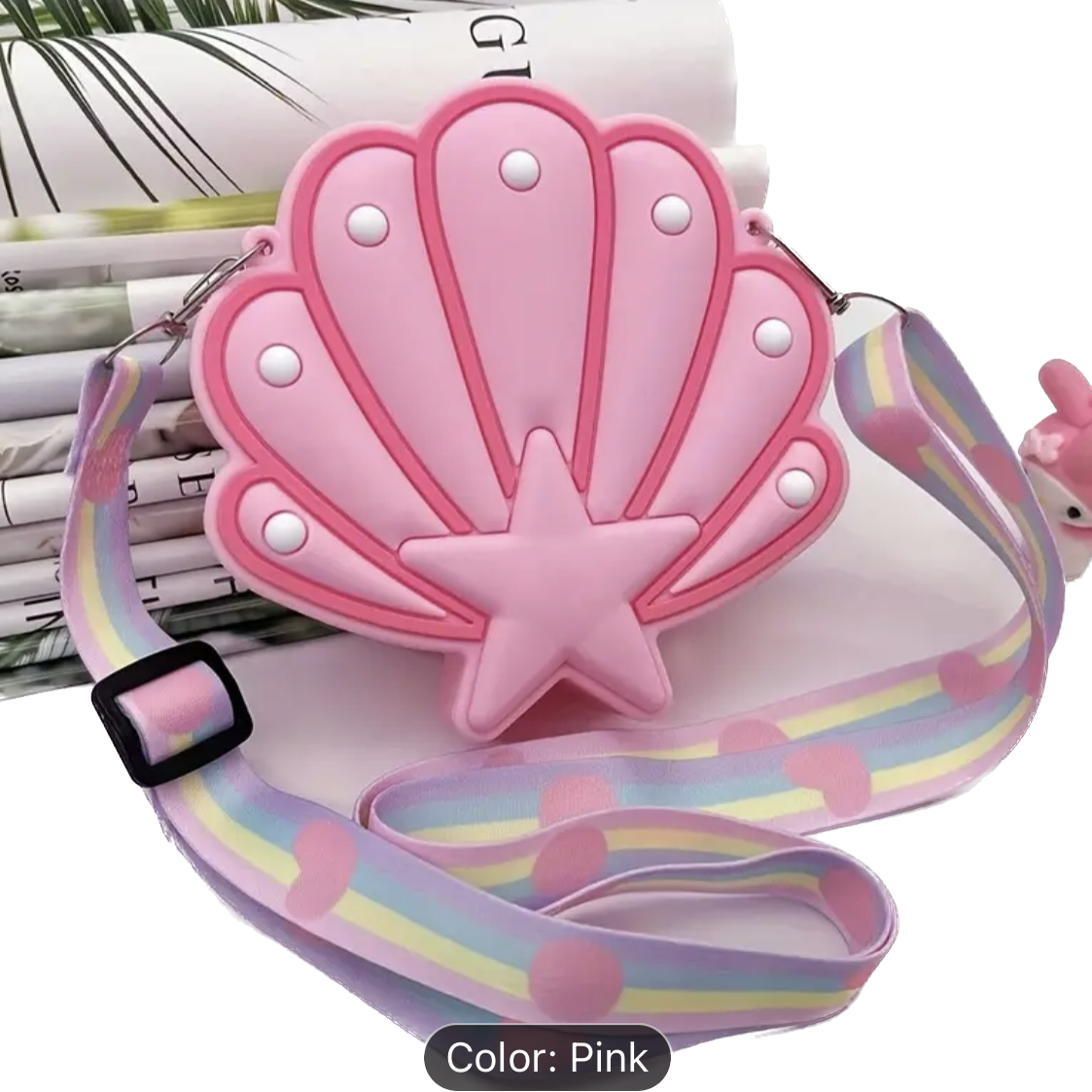 Girls Shell Silicone Bag