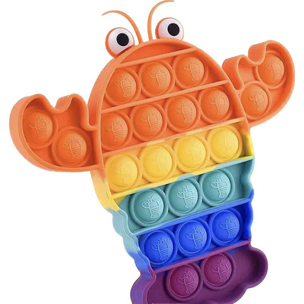 Lobster Push Pop Sensory Toy