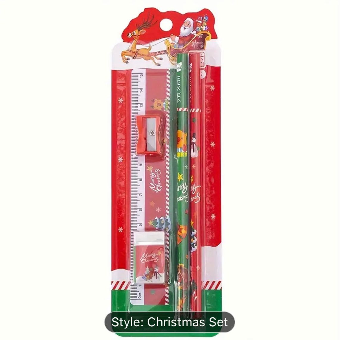 Christmas Pencil Set