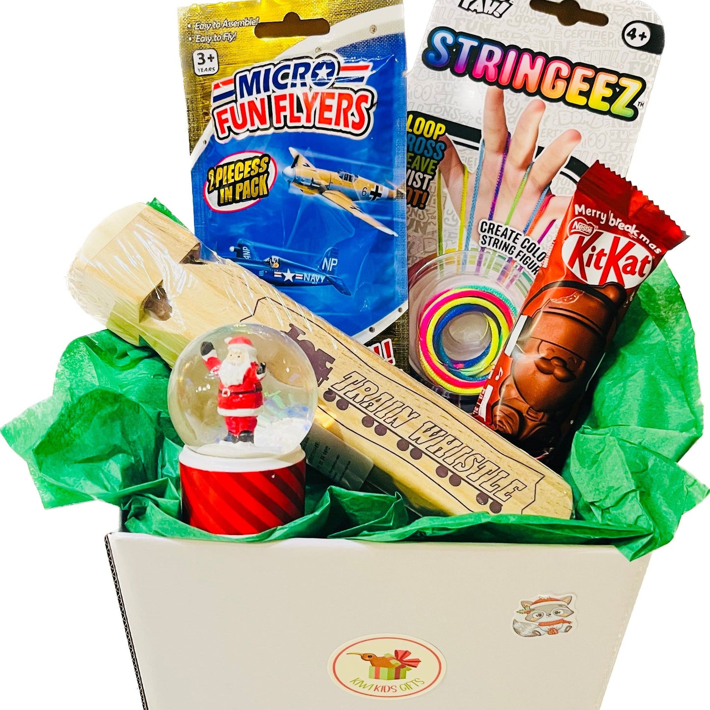 Kids Green Xmas Hamper