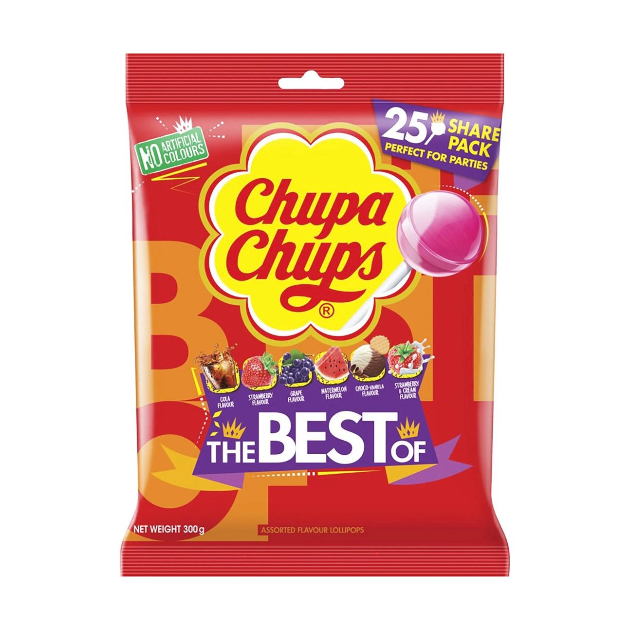 Chupa Chups The Best Of Lollipops 96g