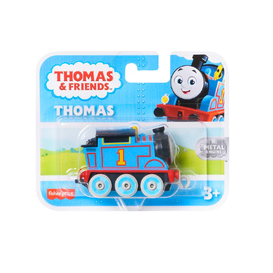 Thomas the tank engine, blue with the number 1 on the outside