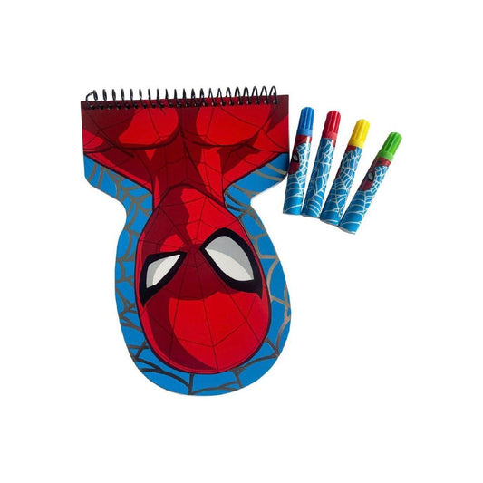 Spider-Man Shaped Notebook & Felts Set