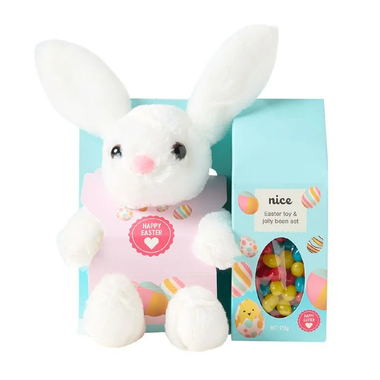 Nice Easter Soft Toy & Jelly Beans Set